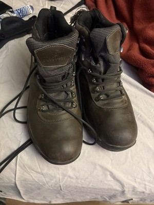 Magellan Outdoors Waterproof Hiking Boots Men's US Size 11.5 Brown FWMFMC1012