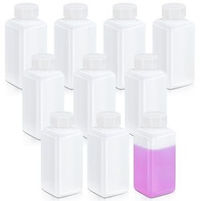 /120ml Leak Proof Plastic Bottles with Caps for Liquids Sample, 4oz Translucent