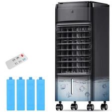 NOMEY Evaporative Air Cooler 3-IN-1 Air Conditioner Portable for Room w/ 4 Modes