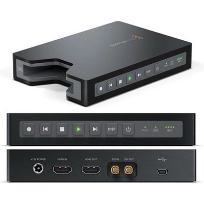 Blackmagic Design HyperDeck Shuttle 2 (plus 2x  30cm DIN 1.0/2.3 to BNC Male)