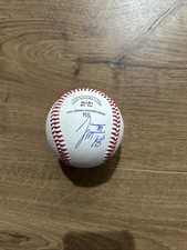 Tre Morgan Signed Little League Baseball
