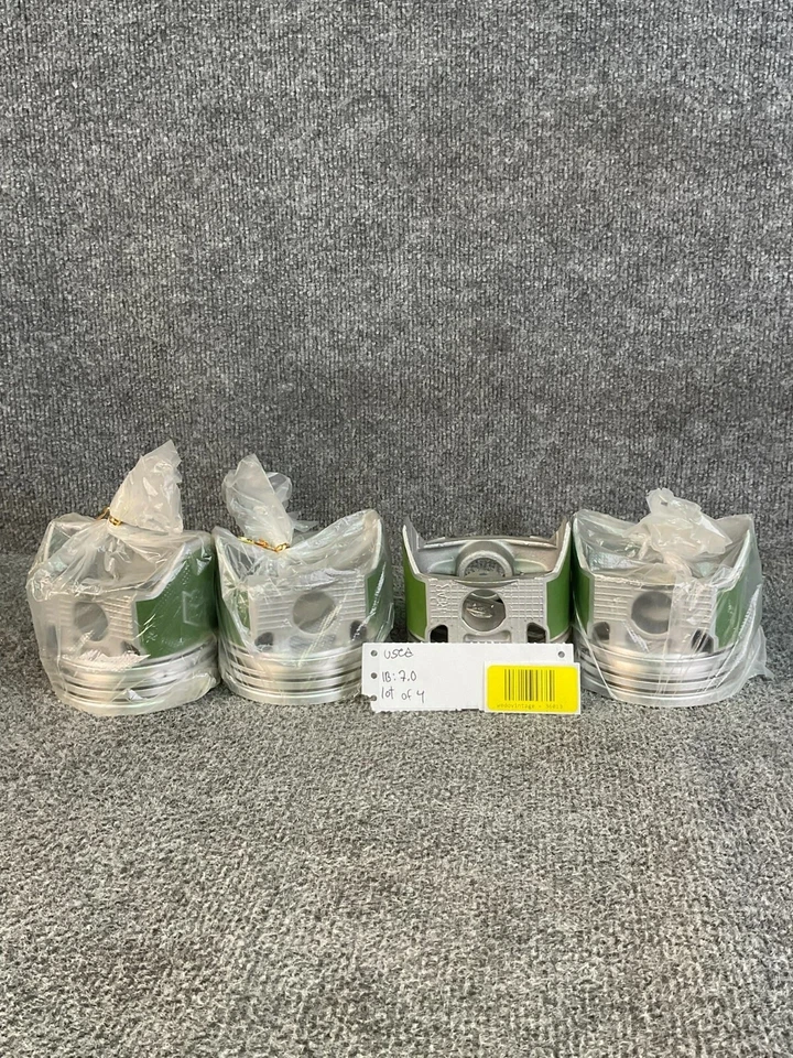 Juego de pistones recubiertos Eutectic (4) 🚗 Cadillac 390 1959-62 diámetro estándar - nuevo Foto 2 de 4