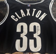 Nicolas Nic Claxton Signed Brooklyn Nets Jersey NO COA Autographed 