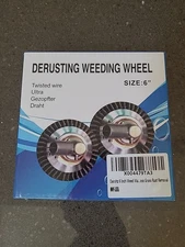 Derusting Weeding Wheel 6 Inch Twisted Wire Brush Cutter Blade Garden Supplies