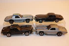 Four (4) Vintage Hot Wheels Stutz Blackhawk Luxury Cars SILVER / BLACK