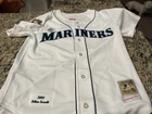 Ichiro Suzuki Seattle Mariners Signed Baseball Jersey 2001 All-Star Patch MLB