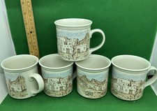 Vintage 5 Figi Graphics Otagiri Japan Pueblo Southwest Theme