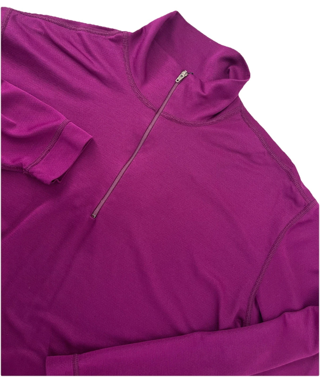 Vintage 90s PATAGONIA Capilene Baselayer Top Womens Large Purple Made in USA