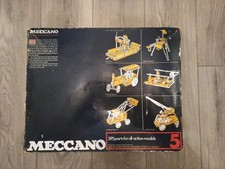 Meccano 1970s Set 5 100% Complete In Original Box, With Manuals