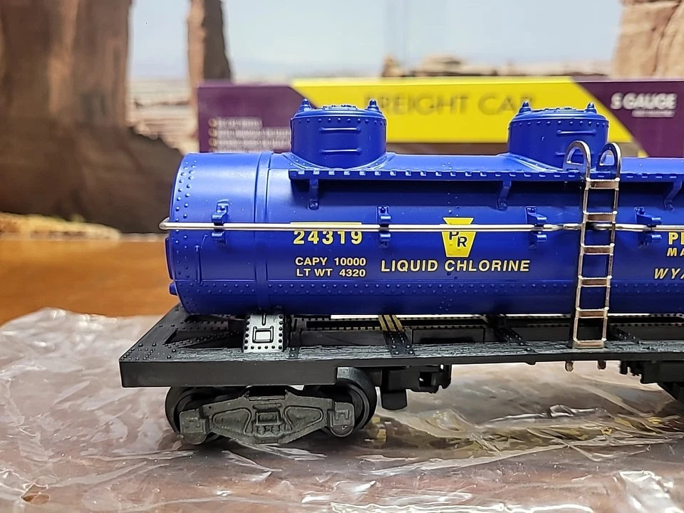 K Line S Gauge Pennsylvania Salt Car - Image 3 of 4