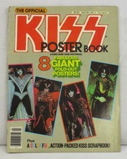 KISS Official Poster Book Magazine No. 4 Winter 1979 with All Posters Unused