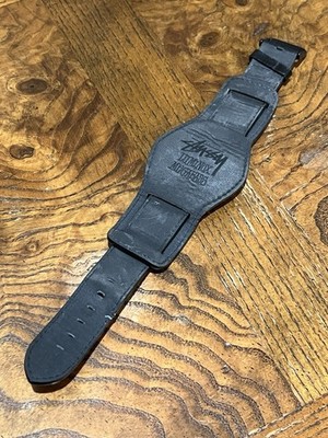 Rare Stussy x Megabass x Luminox 30th Anniversary Watch Band Leather Strap 3150