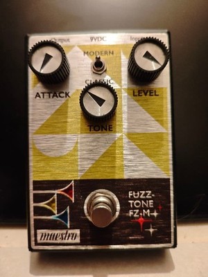 Maestro Fuzz Tone FZ-M Guitar Effect Pedal, Compact, Fuzz Tone