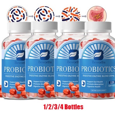 Probiotics 100 Billion CFU Potency Digestive Immune Health 120 Capsules DIGESTIV