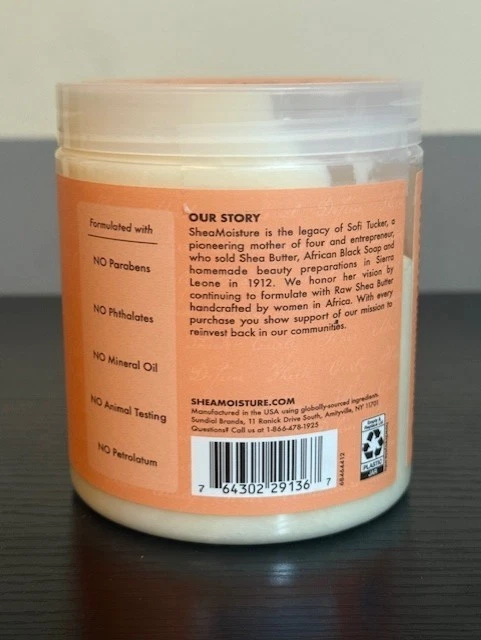 Batido potenciador de rizos de coco e hibisco SheaMoisture 20 OZ sellado sin caja Foto 2 de 3