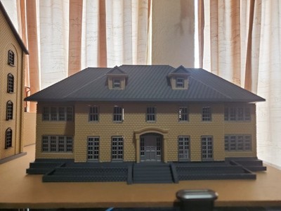 HOME ALONE HOUSE ASSEMBLED PRINT ON DEMAND S SCALE BUILDING/DIORAMA