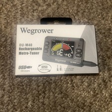 Accordeur Métronome Rechargeable 3 en 1 Accordeur Numérique Générateur de Tonalité pour Guitare