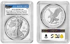 2025 P Silver Eagle $1 Marine Privy PCGS PR70DCAM First Day Of Issue #904