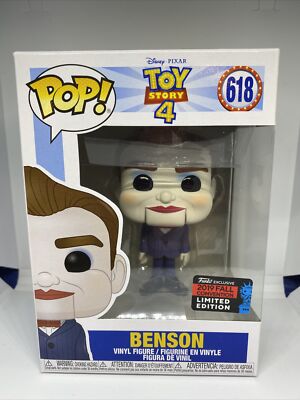 Funko Pop! Dummy Benson #618 Movies Toy Story 4 MAY 889698433549| eBay