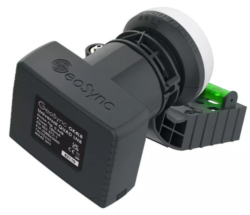 Placa Satélite Zona 2 80cm, Cuádruple LNB + 15m Blanca Única RG6 Kit Para Sky Freesat - Imagen 4 de 11