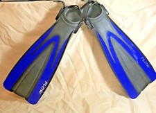 FLOW Snorkeling Fins Flippers S - M 4-  - 8-  FLUID Snorkel, Mask  Case