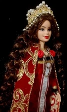 Juana I Queen Of Castile Aragon Spain -Joanna The Mad Ooak Barbie Doll