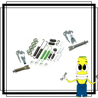 Complete Rear Brake Drum Hardware Kit for Nissan Sentra 2007-2012