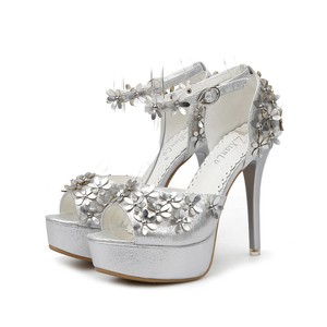 scarpe gioiello argento