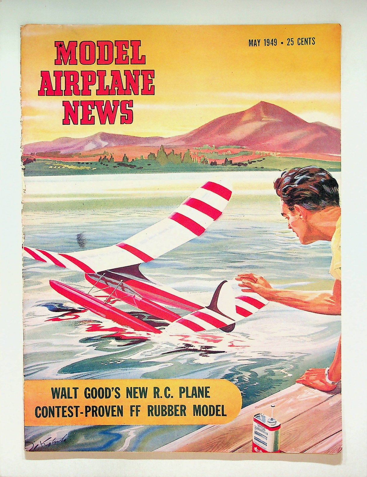 Model Airplane News Magazine Vol. 40 5 VG 3.5 1949 Low Grade eBay