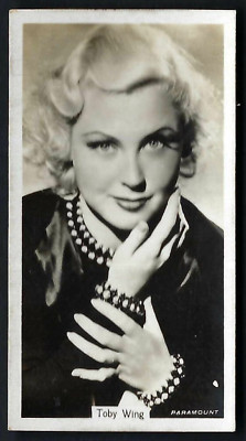 SINCLAIR (J) - FILM STARS (REAL PHOTOS) - #20 TOBY WING