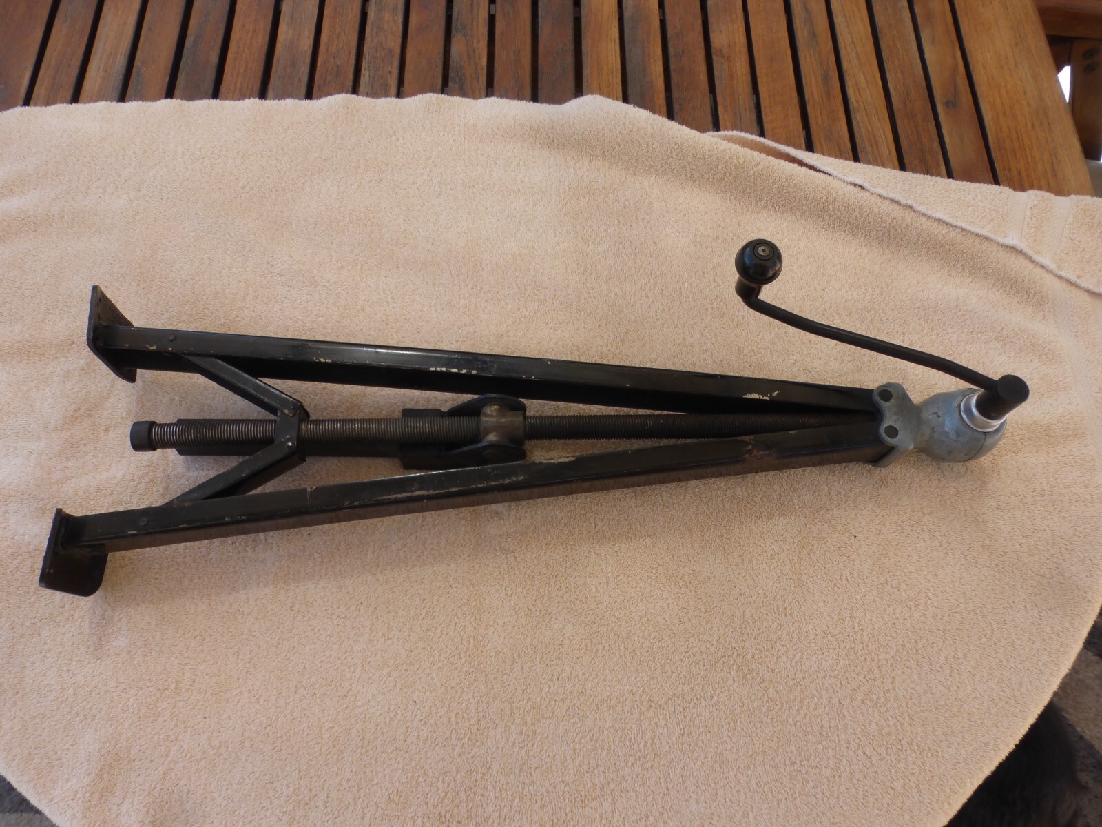 1966 - 1980 ROLLS ROYCE SILVER SHADOW EMERGENCY SPARE TIRE CAR JACK LIFT OEM