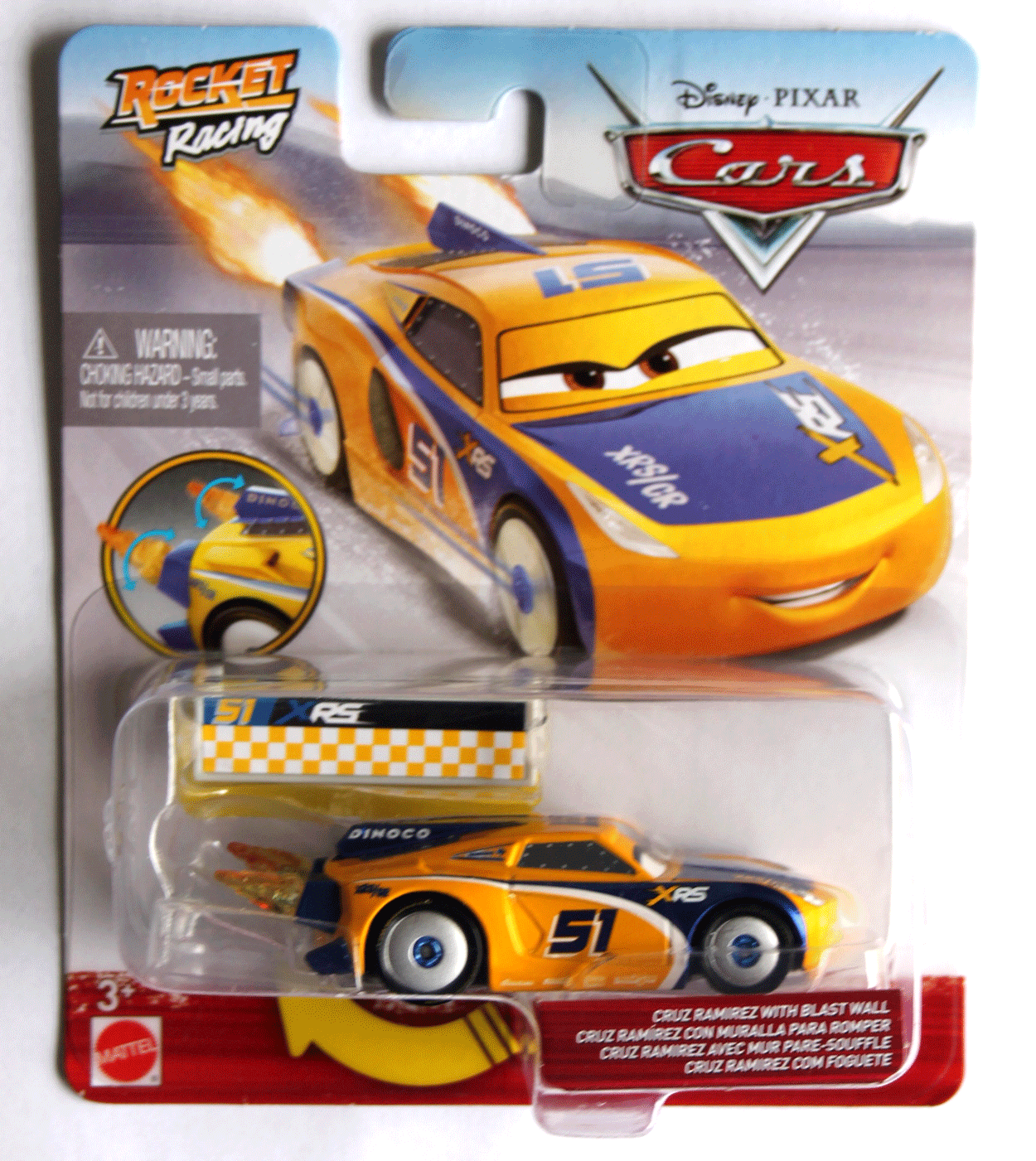 Disney Pixar Cars Lightning Mcqueen Xrs Rocket Racing A5 For Sale Online Ebay