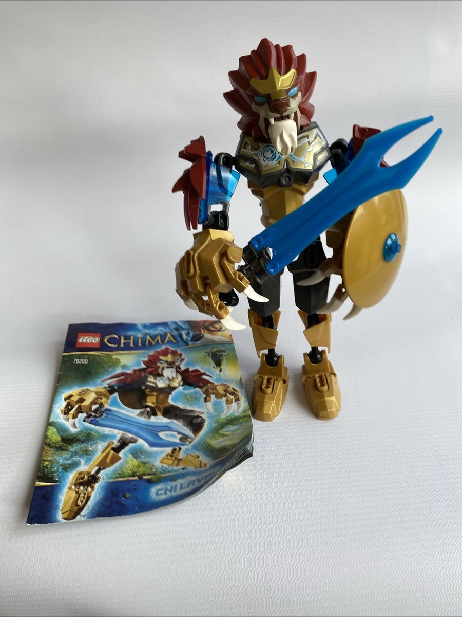 Lego Chi Laval Set 70200 Complete Figure with Instructions Chima