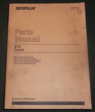 CAT CATERPILLAR 973 PALA CINGOLATA DOZER MANUALE PARTI S/N 66G00001-UP