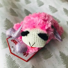 Dog Multipet LAMB CHOP  Holiday  Squeaky Pink...
