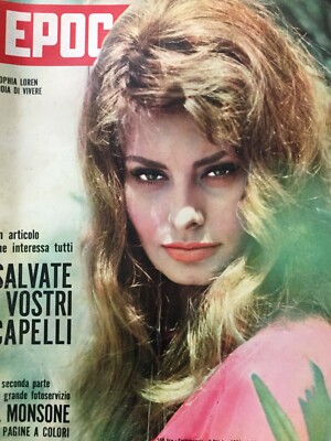Epoche 1961 575.Sophia Loren,C.W. Ceram,Francois Muriac,Margarethe Finder,Fanfani