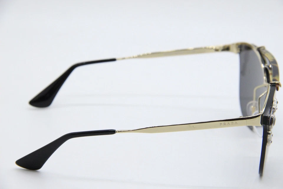 NUEVO PRADA SPR 53U I8N-5S0 DORADO NEGRO TORTUGA AUTÉNTICO GAFAS DE SOL 62-14 Foto 3 de 3