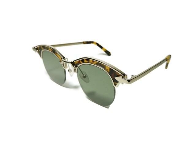 gold sunglasses case