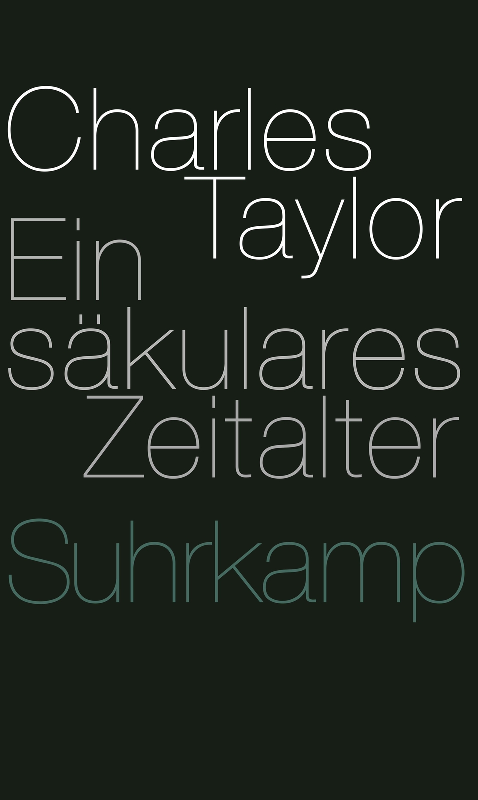 Thumbnail - Ein Säkulares Zeitalter | Charles Taylor | Taschenbuch | 1299 S. |