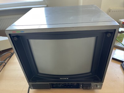 SONY PVM-1371QE 13  Zoll Trinitron CRT Monitor Retro Gaming PAL Cinch