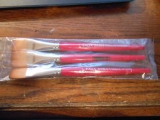 Dynasty Faux Sable 1" Watercolor Flat Brush 172wcf 3 Pack