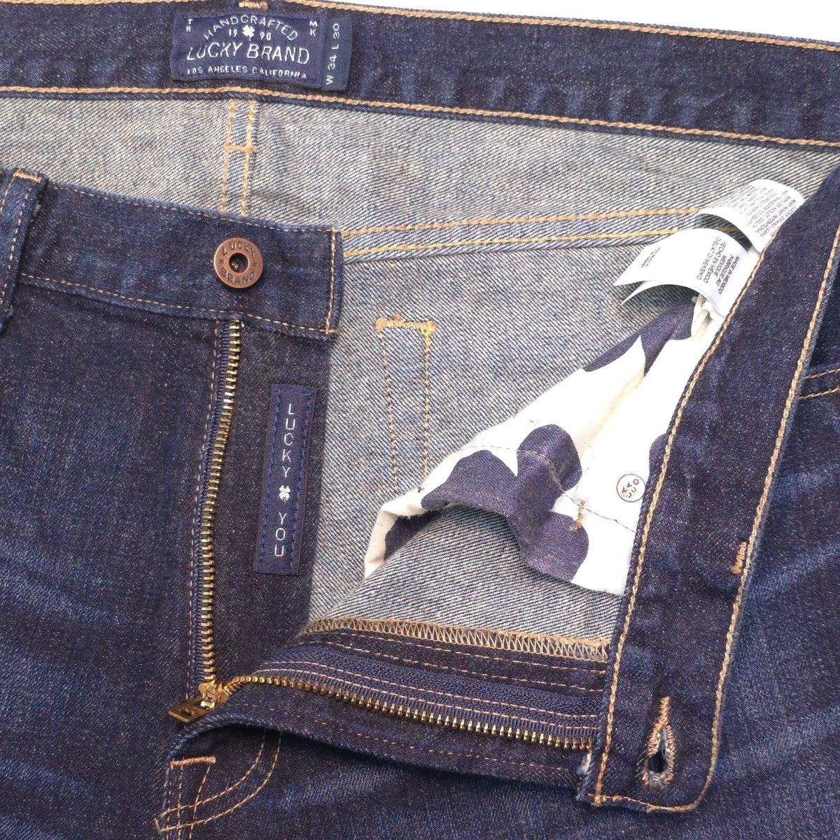 Jean Lucky Brand 361 Vintage Droit - Taille 34x33, Occasion Très Bon état