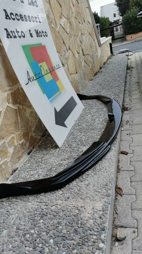 TOYOTA COROLLA E170 2017+ LIPPE SPOILER STOSSSTANGE GLÄNZEND SCHWARZ SPLITTER - Bild 5 von 5