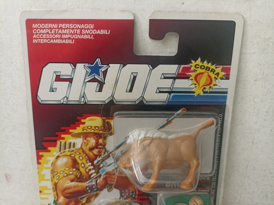 Gi Joe Brutus Gnawgahyde 1990 Hasbro MOC Action Figure SIGILLATO-ZR-N9 - Immagine 3 di 4