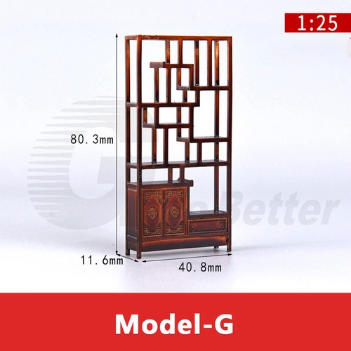 Miniature Chinese Style Furniture Model House Room Scenery Layout Kit Decoration - Picture 8 of 31