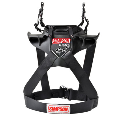 HANS III デバイス（FHRシステム） Simpson Hybrid Sport FHR System Hans type Device FIA Approved - QR