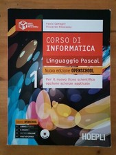 Corso di informatica, linguaggio Pascal, per liceo scientifico scienze applicate