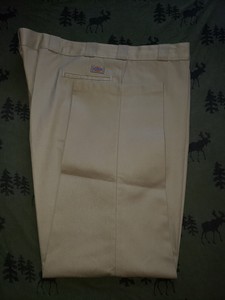 Men's 50x32 Dickies 874 Original Fit Beige Work Pants | eBay