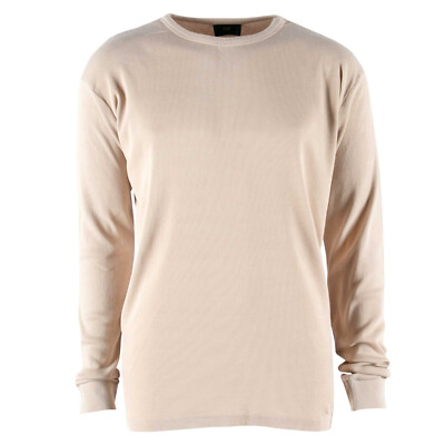 LFDY Herren Langarmshirt LF2404-15380 Basic Reg Rib Longsleeve Beige ...