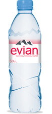 Evian - Stilles Mineralwasser -24 Flaschen- 0,5L